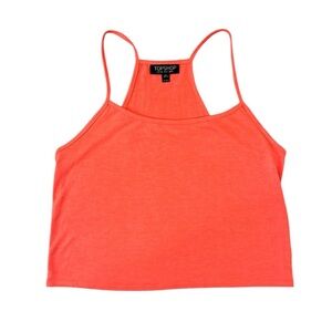 Topshop Neon Orange Tank Sz US4/S